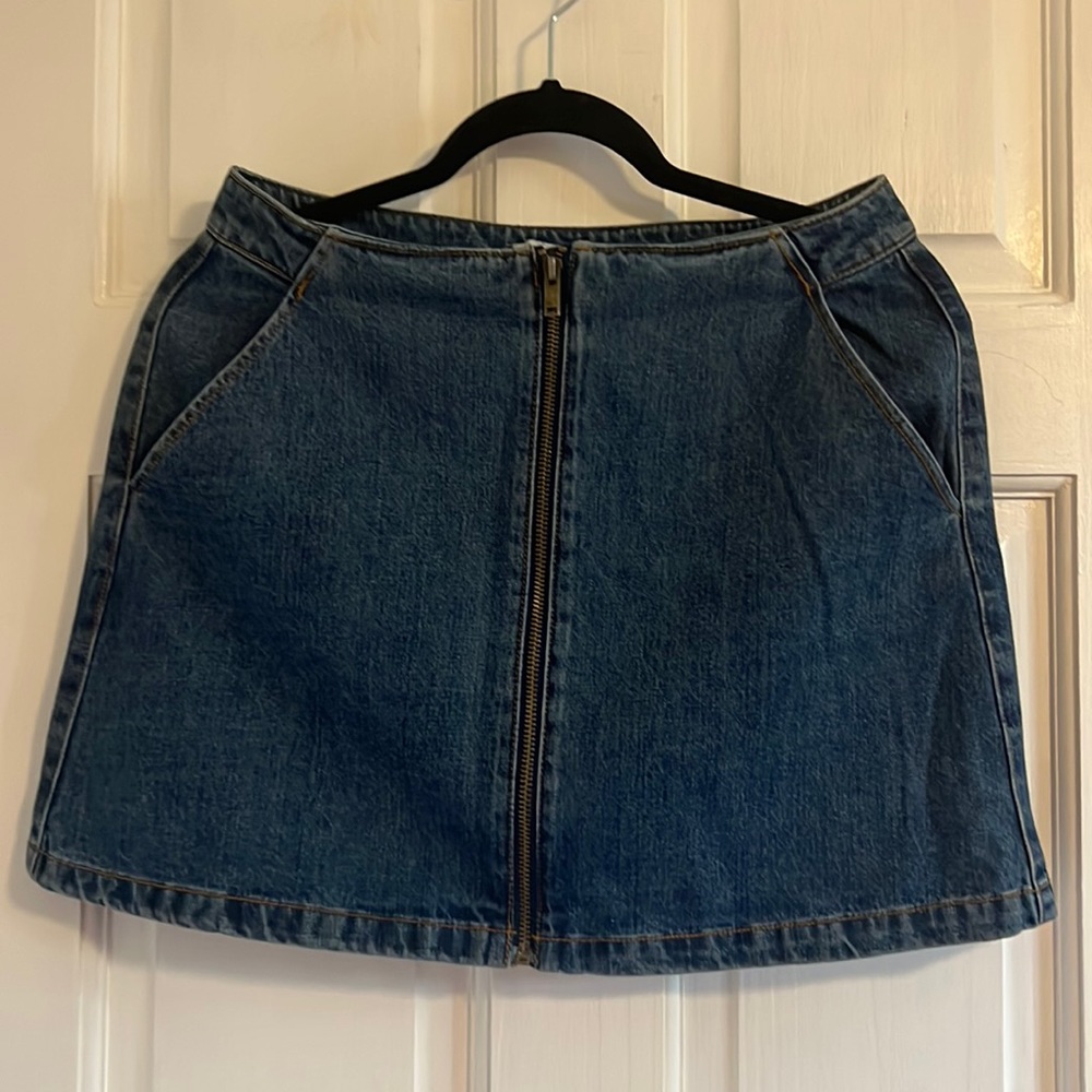 Denim skirt